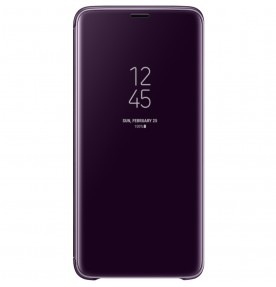 Husa Clear View Standing Cover Samsung Galaxy S9 Plus, Purple